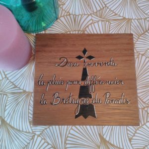 Plaque décorative bretonne
