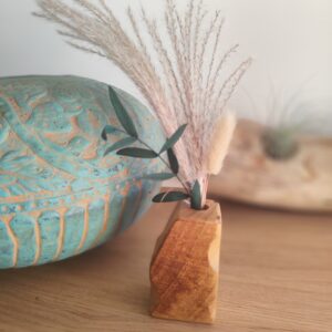 Mini Soliflore en chêne